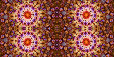 Kusursuz soyut desen. Şablonun dokusu simetrik. Sonsuz desen