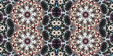 Kusursuz soyut desen. Şablonun dokusu simetrik. Sonsuz desen