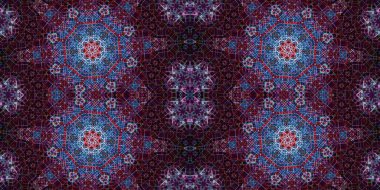 Kusursuz soyut desen. Şablonun dokusu simetrik. Sonsuz desen