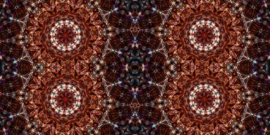 Kusursuz soyut desen. Şablonun dokusu simetrik. Sonsuz desen