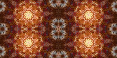 Kusursuz soyut desen. Şablonun dokusu simetrik. Sonsuz desen