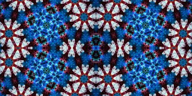 Kusursuz soyut desen. Şablonun dokusu simetrik. Sonsuz desen