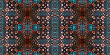 Kusursuz kare halı deseni. Doku soyuttur. Arkaplan soyut sonsuzdur