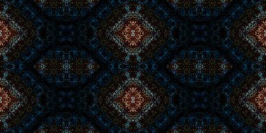 Kusursuz kare halı deseni. Doku soyuttur. Arkaplan soyut sonsuzdur