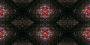 Kusursuz kare halı deseni. Doku soyuttur. Arkaplan soyut sonsuzdur