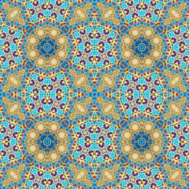 Kusursuz kare halı deseni. Doku soyuttur. Arkaplan soyut sonsuzdur