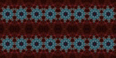 Kusursuz kasvetli afiş deseni. Doku soyuttur. Soyut sonsuz halı şeridi arkaplanı