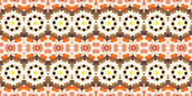 Kusursuz kasvetli afiş deseni. Doku soyuttur. Soyut sonsuz halı şeridi arkaplanı