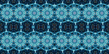 Kusursuz kasvetli afiş deseni. Doku soyuttur. Soyut sonsuz halı şeridi arkaplanı