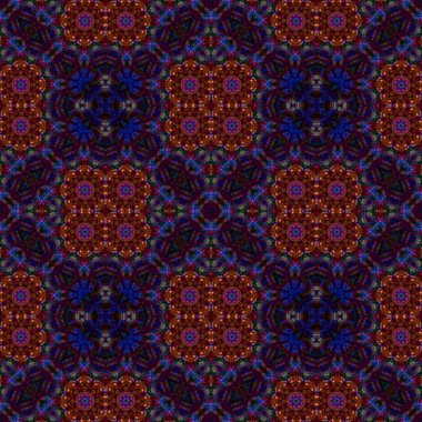 Kusursuz kare halı deseni. Doku soyuttur. Arkaplan soyut sonsuzdur