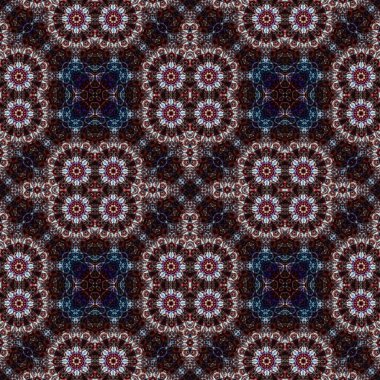 Kusursuz kare halı deseni. Doku soyuttur. Arkaplan soyut sonsuzdur