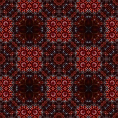 Kusursuz kare halı deseni. Doku soyuttur. Arkaplan soyut sonsuzdur