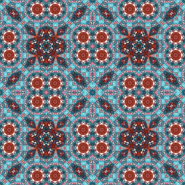 Kusursuz kare halı deseni. Doku soyuttur. Arkaplan soyut sonsuzdur