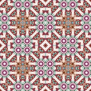 Kusursuz kare halı deseni. Doku soyuttur. Arkaplan soyut sonsuzdur