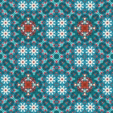 Kusursuz kare halı deseni. Doku soyuttur. Arkaplan soyut sonsuzdur