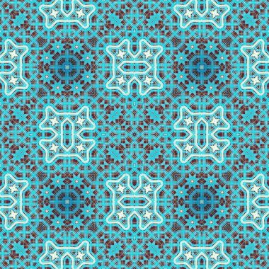 Kusursuz kare halı deseni. Doku soyuttur. Arkaplan soyut sonsuzdur