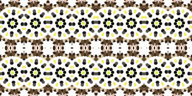 Kusursuz kasvetli afiş deseni. Doku soyuttur. Soyut sonsuz halı şeridi arkaplanı