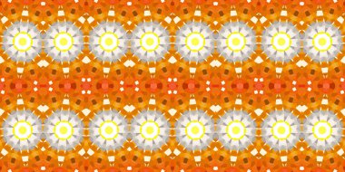 Kusursuz kasvetli afiş deseni. Doku soyuttur. Soyut sonsuz halı şeridi arkaplanı