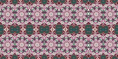 Kusursuz kasvetli afiş deseni. Doku soyuttur. Soyut sonsuz halı şeridi arkaplanı