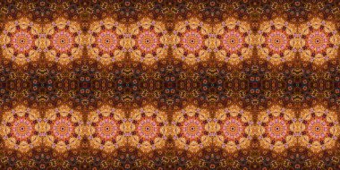 Kusursuz kasvetli afiş deseni. Doku soyuttur. Soyut sonsuz halı şeridi arkaplanı