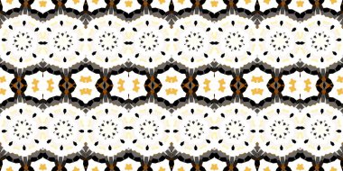 Kusursuz kasvetli afiş deseni. Doku soyuttur. Soyut sonsuz halı şeridi arkaplanı