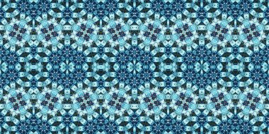 Kusursuz kasvetli afiş deseni. Doku soyuttur. Soyut sonsuz halı şeridi arkaplanı