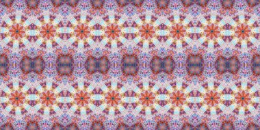 Kusursuz kasvetli afiş deseni. Doku soyuttur. Soyut sonsuz halı şeridi arkaplanı