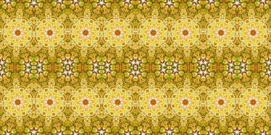 Kusursuz kasvetli afiş deseni. Doku soyuttur. Soyut sonsuz halı şeridi arkaplanı