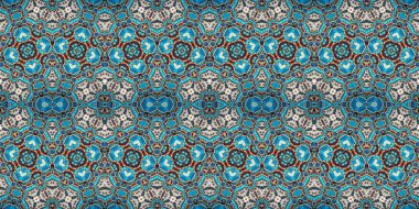 Kusursuz kasvetli afiş deseni. Doku soyuttur. Soyut sonsuz halı şeridi arkaplanı