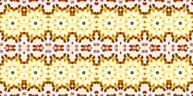 Kusursuz kasvetli afiş deseni. Doku soyuttur. Soyut sonsuz halı şeridi arkaplanı