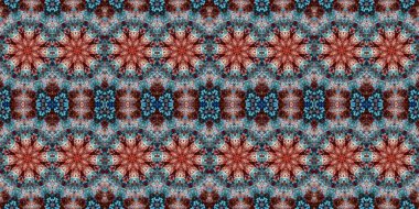 Kusursuz kasvetli afiş deseni. Doku soyuttur. Soyut sonsuz halı şeridi arkaplanı