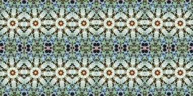 Kusursuz kasvetli afiş deseni. Doku soyuttur. Soyut sonsuz halı şeridi arkaplanı