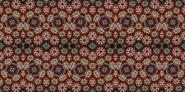 Kusursuz kasvetli afiş deseni. Doku soyuttur. Soyut sonsuz halı şeridi arkaplanı