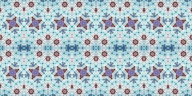 Kusursuz kasvetli afiş deseni. Doku soyuttur. Soyut sonsuz halı şeridi arkaplanı