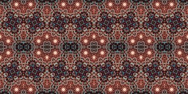 Kusursuz kasvetli afiş deseni. Doku soyuttur. Soyut sonsuz halı şeridi arkaplanı