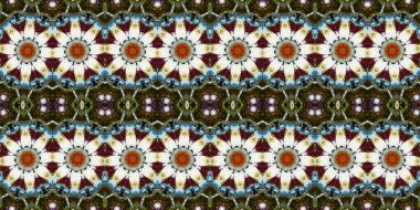 Kusursuz kasvetli afiş deseni. Doku soyuttur. Soyut sonsuz halı şeridi arkaplanı