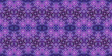 Kusursuz kasvetli afiş deseni. Doku soyuttur. Soyut sonsuz halı şeridi arkaplanı