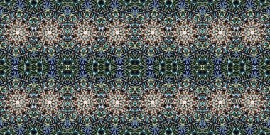 Kusursuz kasvetli afiş deseni. Doku soyuttur. Soyut sonsuz halı şeridi arkaplanı