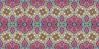 Kusursuz kasvetli afiş deseni. Doku soyuttur. Soyut sonsuz halı şeridi arkaplanı