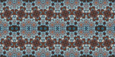 Kusursuz kasvetli afiş deseni. Doku soyuttur. Soyut sonsuz halı şeridi arkaplanı