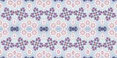 Kusursuz kasvetli afiş deseni. Doku soyuttur. Soyut sonsuz halı şeridi arkaplanı