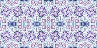 Kusursuz kasvetli afiş deseni. Doku soyuttur. Soyut sonsuz halı şeridi arkaplanı