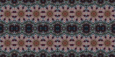 Kusursuz kasvetli afiş deseni. Doku soyuttur. Soyut sonsuz halı şeridi arkaplanı