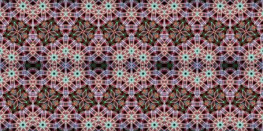 Kusursuz kasvetli afiş deseni. Doku soyuttur. Soyut sonsuz halı şeridi arkaplanı