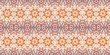 Kusursuz kasvetli afiş deseni. Doku soyuttur. Soyut sonsuz halı şeridi arkaplanı