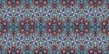 Kusursuz kasvetli afiş deseni. Doku soyuttur. Soyut sonsuz halı şeridi arkaplanı