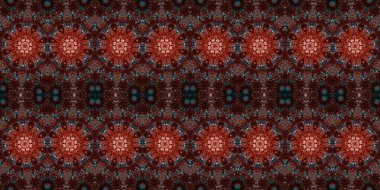 Kusursuz kasvetli afiş deseni. Doku soyuttur. Soyut sonsuz halı şeridi arkaplanı