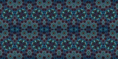 Kusursuz kasvetli afiş deseni. Doku soyuttur. Soyut sonsuz halı şeridi arkaplanı