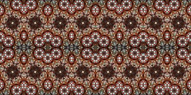 Kusursuz kasvetli afiş deseni. Doku soyuttur. Soyut sonsuz halı şeridi arkaplanı