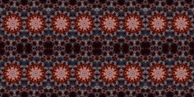 Kusursuz kasvetli afiş deseni. Doku soyuttur. Soyut sonsuz halı şeridi arkaplanı